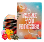 Thank You Bunches Wildflower Seed Packets Orange Modern